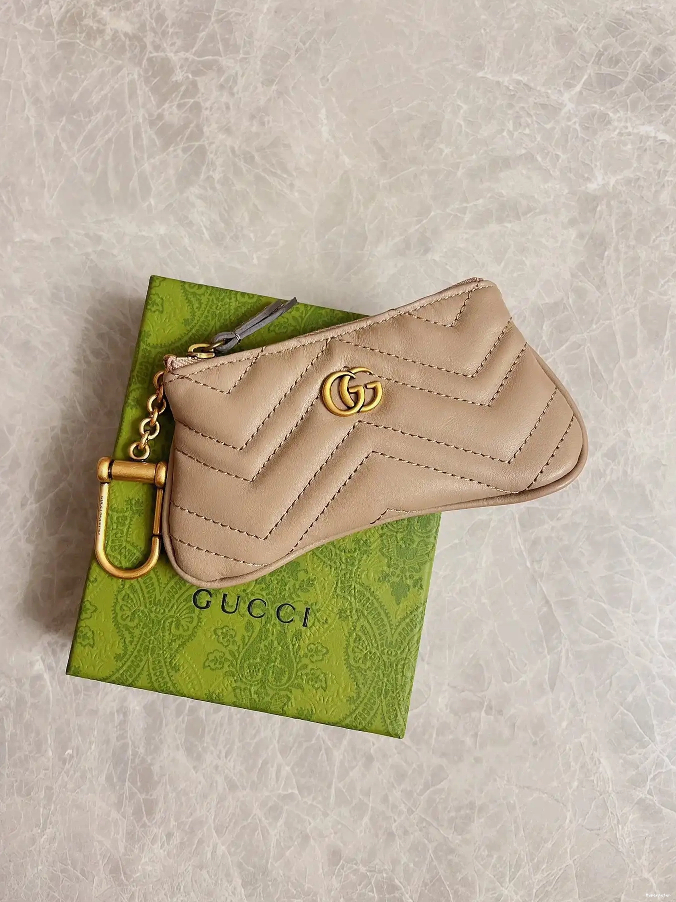 Hyperpeter key matelassé Marmont case GG Gucci 0608